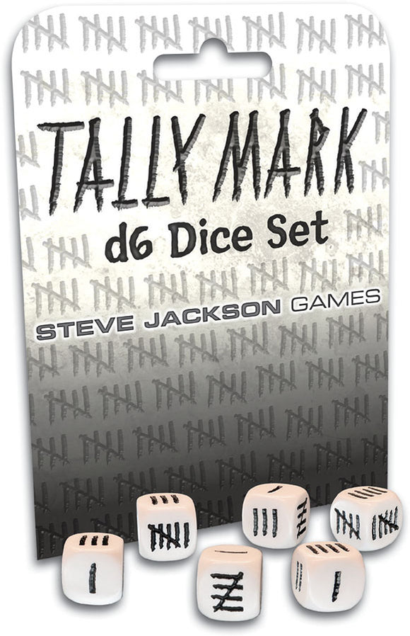 Tally Mark D6 Dice Set