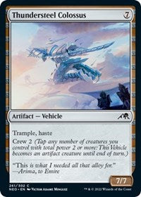 Magic: The Gathering Single - Kamigawa: Neon Dynasty - Thundersteel Colossus Common/261 Lightly Played