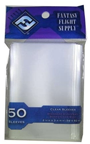 Fantasy Flight Supply - Standard European Card Sleeves (50 ct)