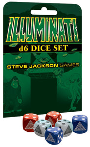 Illuminati D6 Dice Set (6 Dice)