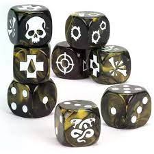 Warhammer 40,000 - Necromunda House of Shadow Dice Set