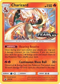 Pokemon Singles - SM Promos - Charizard - FOIL Ultra Rare/SM158 Lightly Played