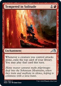 Magic: The Gathering Single - Kamigawa: Neon Dynasty - Tempered in Solitude Uncommon/165 Lightly Played