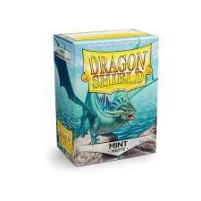 Dragon Shields: (100) Matte Mint Standard Sleeves