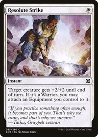 Magic: The Gathering Single - Zendikar Rising - Resolute Strike Common/035 Lightly Played