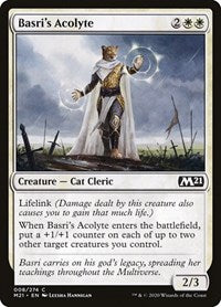 Magic: The Gathering Single - Core Set 2021 - Basri's Acolyte - Common/008 Lightly Played