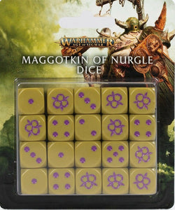 Warhammer Age of Sigmar: Maggotkin of Nurgle Dice