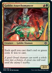 Magic: The Gathering Single - Modern Horizons 2 - Goblin Anarchomancer (Foil) - Common/200 Lightly Played