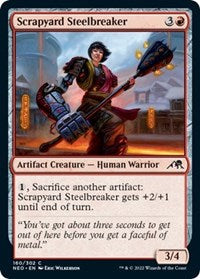 Magic: The Gathering Single - Kamigawa: Neon Dynasty - Scrapyard Steelbreaker Common/160 Lightly Played