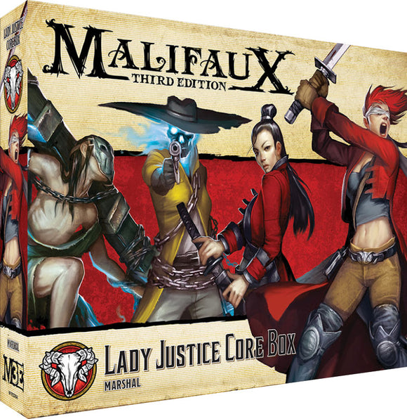 Malifaux: Guild Lady Justice Core Box