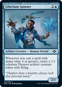 Magic: The Gathering Single - Modern Horizons 2 - Etherium Spinner - Common/040 Lightly Played