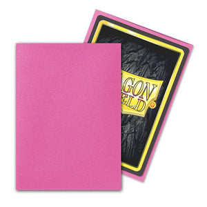 Dragon Shields: (100) Matte Pink Diamond Standard Sleeves