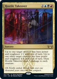 Magic: The Gathering Single - Streets of New Capenna - Hostile Takeover Rare/191 Lightly Played