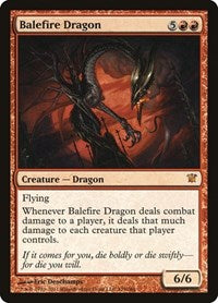 Magic: The Gathering - Innistrad - Balefire Dragon Mythic/129 Moderately Played