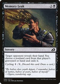 Magic: The Gathering - Ikoria: Lair of Behemoths - Memory Leak FOIL Common/095 Lightly Played