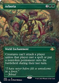 Magic: The Gathering Single - Dominaria Remastered - Arboria (Borderless) (Foil) - Rare/438 Lightly Played