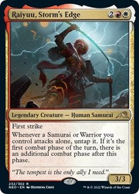 Magic: The Gathering Single - Kamigawa: Neon Dynasty - Raiyuu, Storm's Edge Rare/232 Lightly Played