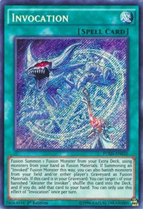 Yugioh / Yu-Gi-Oh! Single - Fusion Enforcers - Invocation (1st Edition) - Secret Rare/FUEN-EN035 Lightly Played