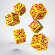 Battletech: House Davion 6D6 Dice Set