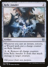 Magic: The Gathering Single - Zendikar Rising - Relic Amulet Uncommon/247 Lightly Played