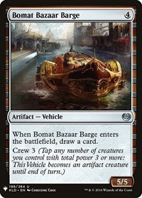 Magic: The Gathering - The List - Kaladesh - Bomat Bazaar Barge - Uncommon/198 Lightly Played