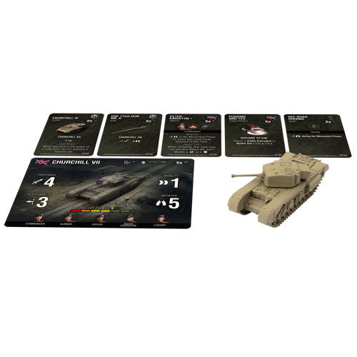 WORLD OF TANKS MINIATURES GAME: WAVE 5 TANK: BRITISH (CHURCHILL VII)