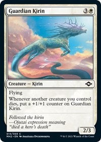 Magic: The Gathering Single - Modern Horizons 2 - Guardian Kirin (Foil) - Common/015 Lightly Played