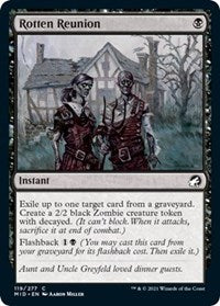 Magic: The Gathering Single - Innistrad: Midnight Hunt - Rotten Reunion - Common/119 Lightly Played