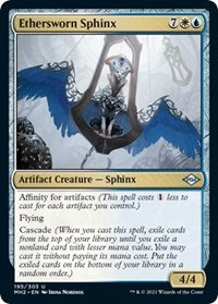 Magic: The Gathering Single - Modern Horizons 2 - Ethersworn Sphinx (Foil) - Uncommon/195 Lightly Played