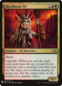 Magic: The Gathering Single - The List - Planechase Anthology - Bloodbraid Elf Uncommon/084 Lightly Played