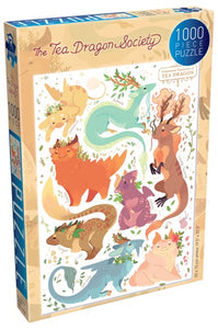 The Tea Dragon Society Puzzle Series: No. 1 Common Varieties of Tea Dragons