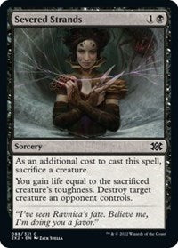 Magic: The Gathering Single - Double Masters 2022 - Severed Strands - FOIL Common/088 Lightly Played