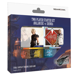 Final Fantasy TCG: Two Player Starter Set- Avalanche Vs Shinra