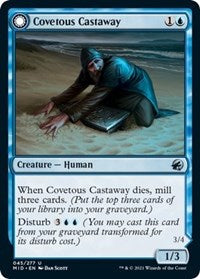 Magic: The Gathering Single - Innistrad: Midnight Hunt - Covetous Castaway - Uncommon/045 Lightly Played