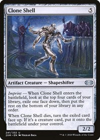 Magic: The Gathering Single - Double Masters - Clone Shell - Uncommon/241 Lightly Played