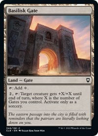 Magic: The Gathering Single - Commander Legends: Battle for Baldur's Gate - Basilisk Gate - Common/346 Lightly Played