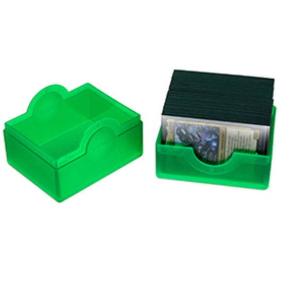 BCW SUPPLIES: SPECTRUM: PRISM DECK CASE: VIRIDIAN GREEN