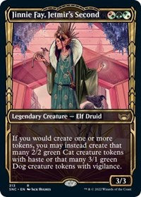 Magic: The Gathering Single - Streets of New Capenna - Jinnie Fay, Jetmir's Second (Showcase) Rare/313 Lightly Played