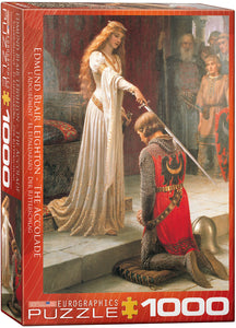 EuroGraphics The Accolade by Edmund Blair Leighton 1000-Piece Puzzle