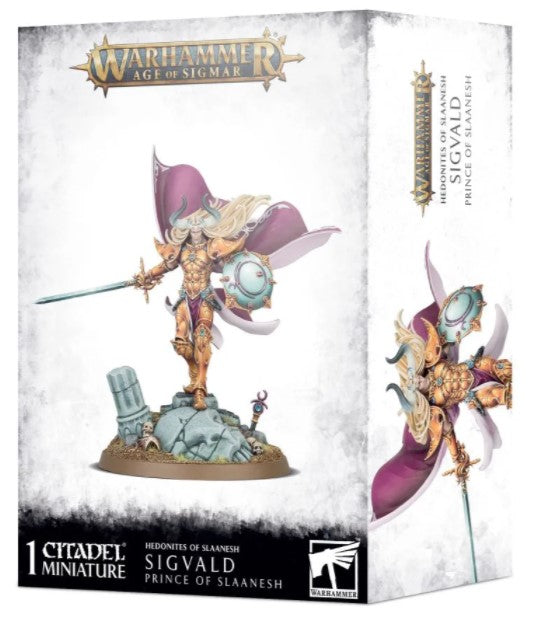 Warhammer Age of Sigmar - Hedonites of Slaanesh - Sigvald, Prince of Slaanesh