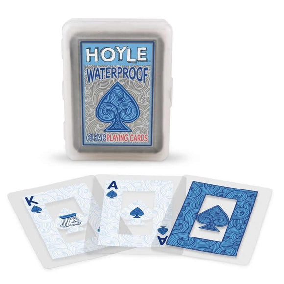 HOYLE PLAYING CARDS: CLEAR WATERPROOF
