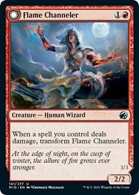 Magic: The Gathering Single - Innistrad: Midnight Hunt - Flame Channeler - Uncommon/141 Lightly Played