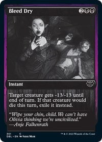 Magic: The Gathering Single - Innistrad: Double Feature - Bleed Dry - Common/361 Lightly Played