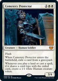 Magic: The Gathering Single - Innistrad: Crimson Vow - Cemetery Protector - Mythic/006 Lightly Played