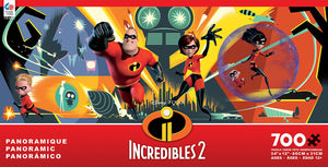 Disney: Incredibles 2 - 700pc Panoramic Jigsaw Puzzle by Ceaco