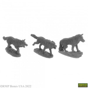 Bones USA Dungeon Dwellers - WOLF PACK (3) 07038