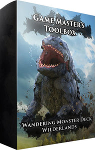 Game Masters Toolbox: Wandering Monster Deck - Wilderlands