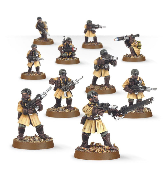 Warhammer 40,000 - Steel Legion Squad