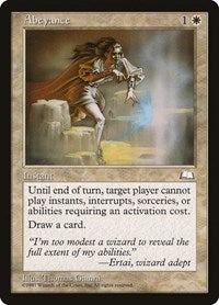 Magic: The Gathering - Weatherlight - Abeyance Rare Lightly Played