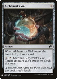 Magic: The Gathering Single - The List - Alchemist's Vial Common/220 Lightly Played